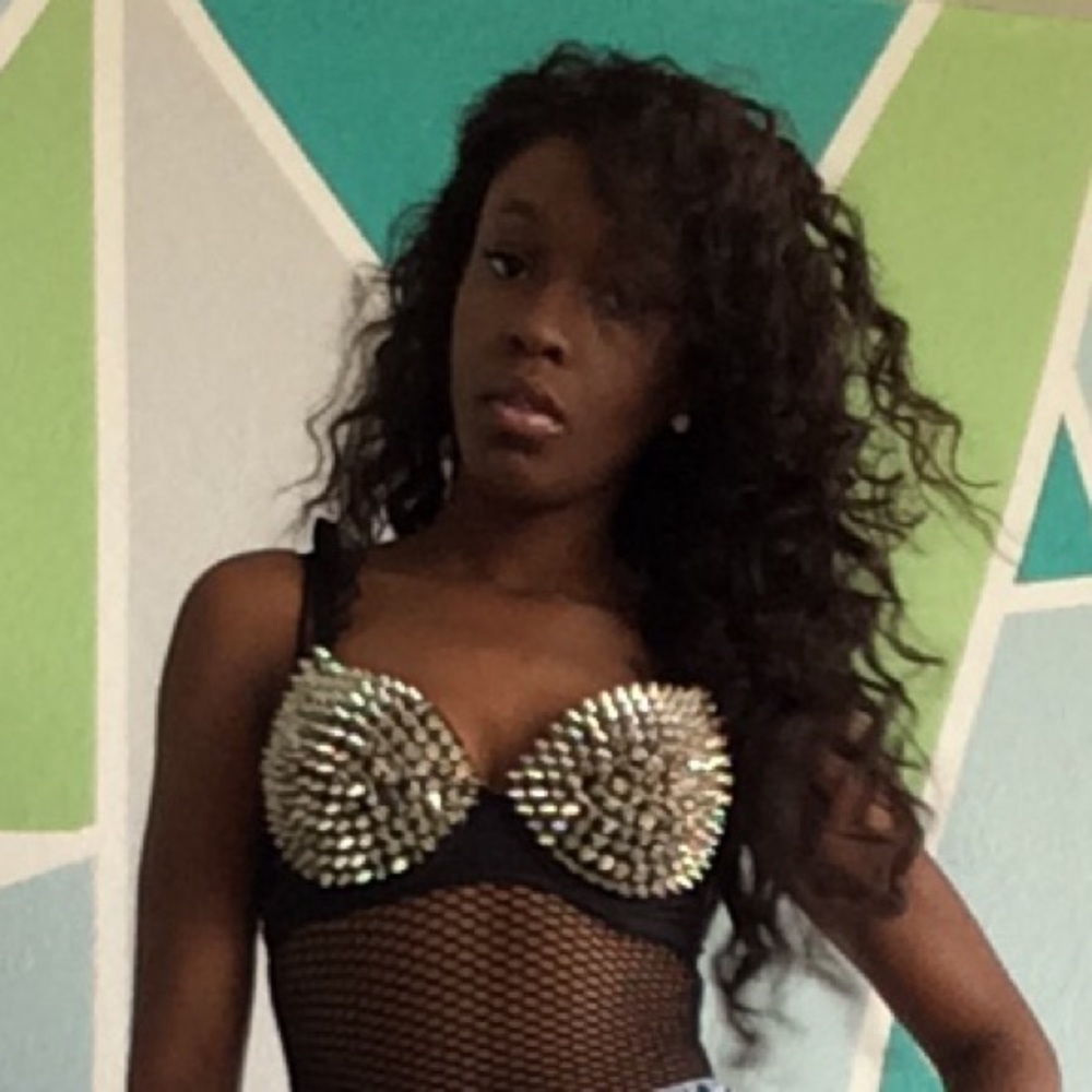 SPIKED BRA